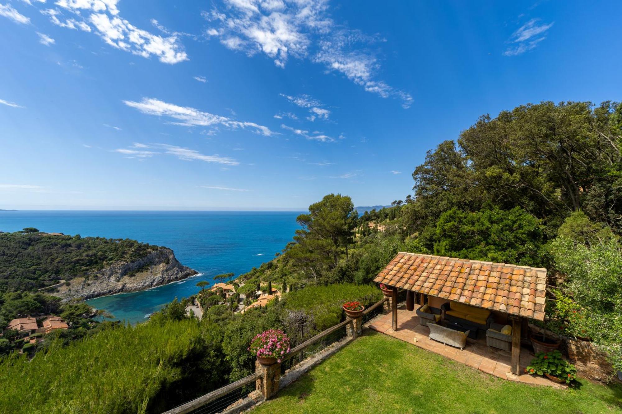 Villa A Cala Piccola Monte Argentario Exterior foto