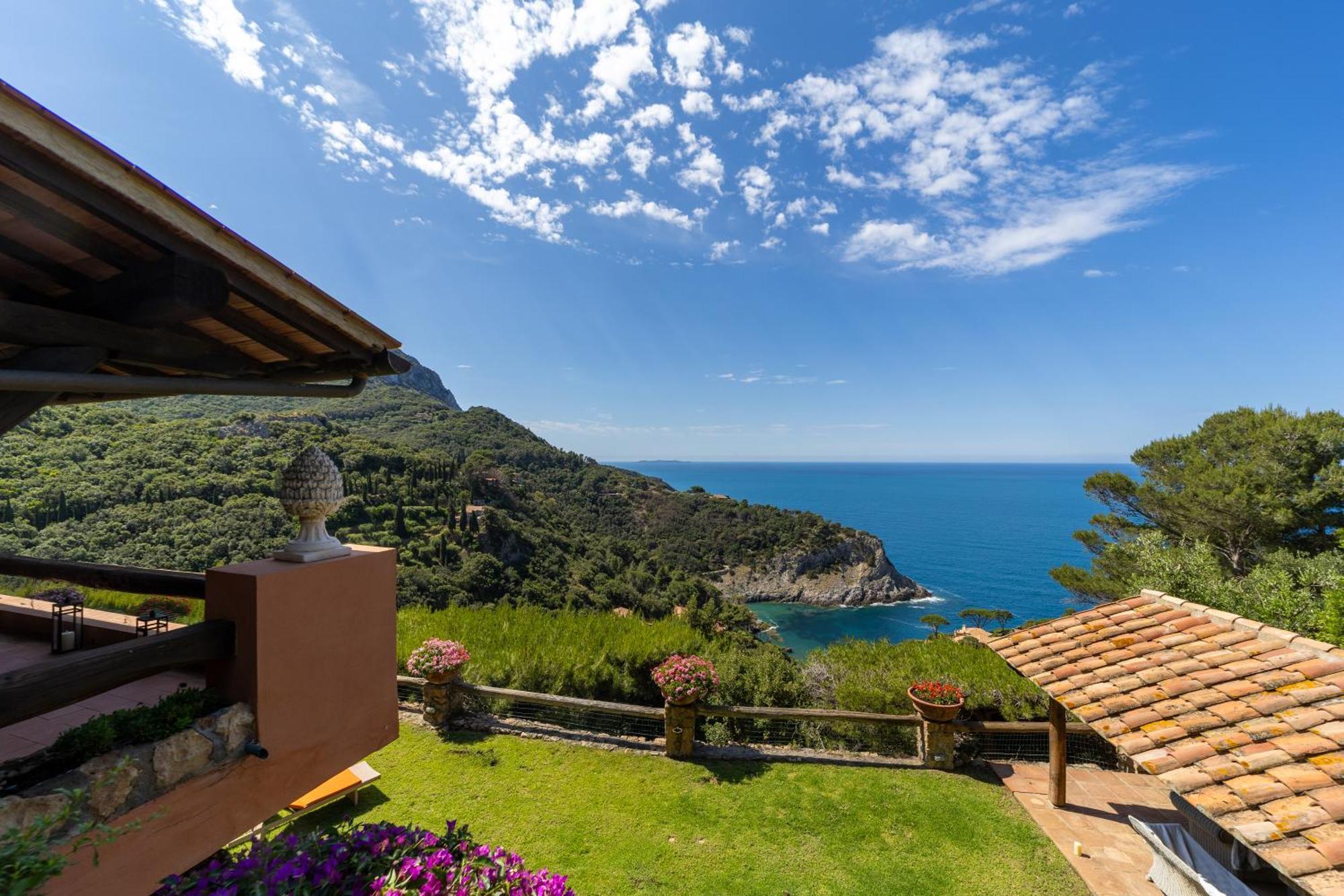 Villa A Cala Piccola Monte Argentario Exterior foto