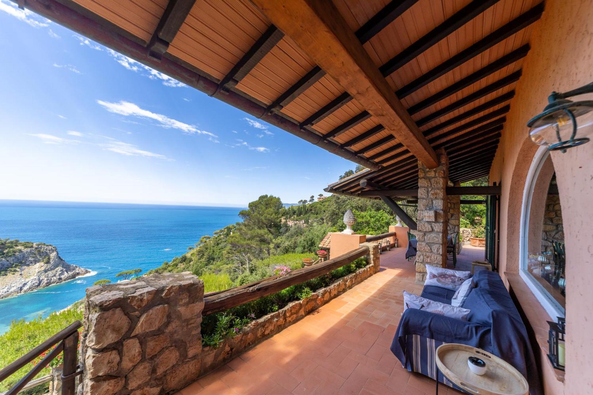 Villa A Cala Piccola Monte Argentario Exterior foto