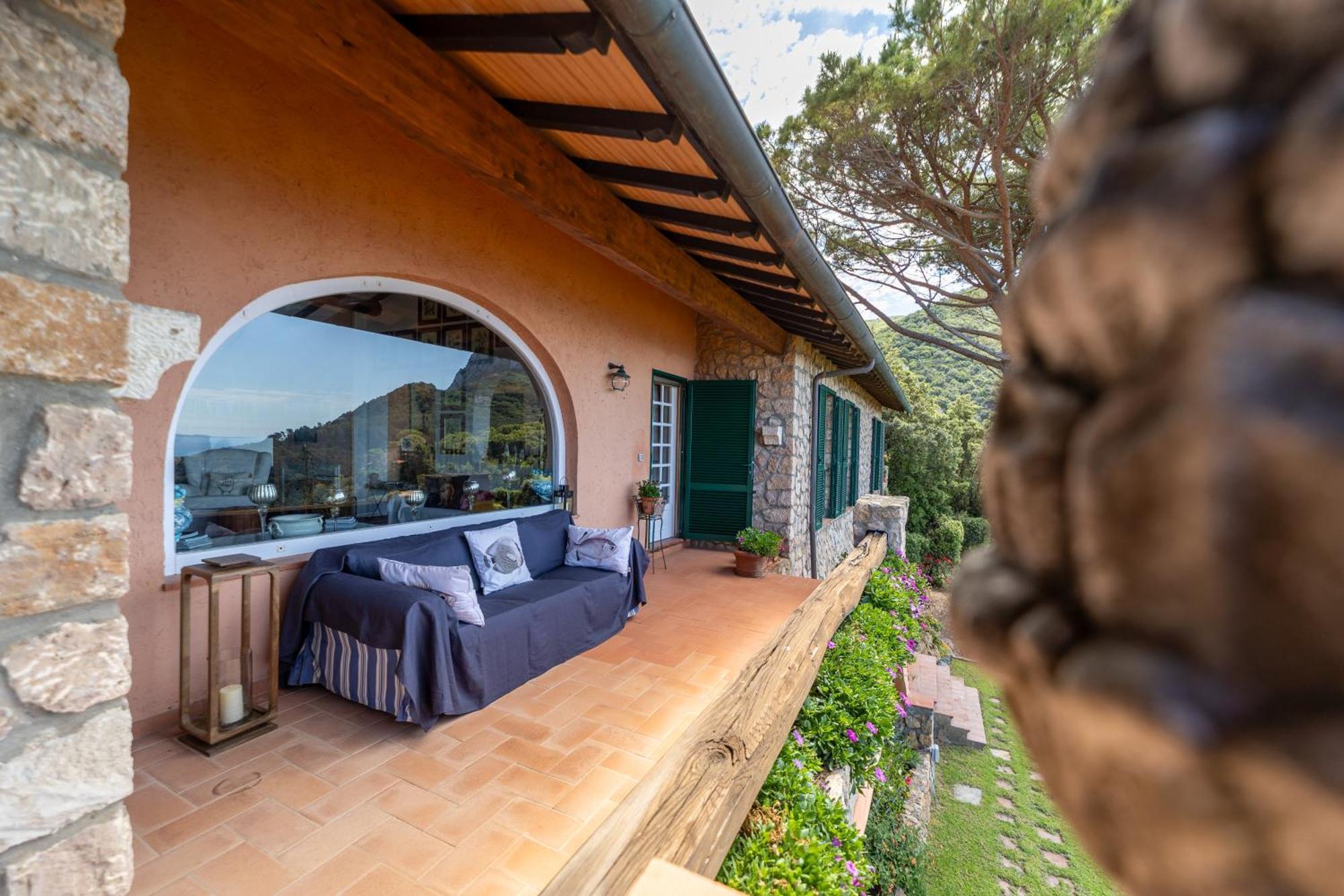 Villa A Cala Piccola Monte Argentario Exterior foto