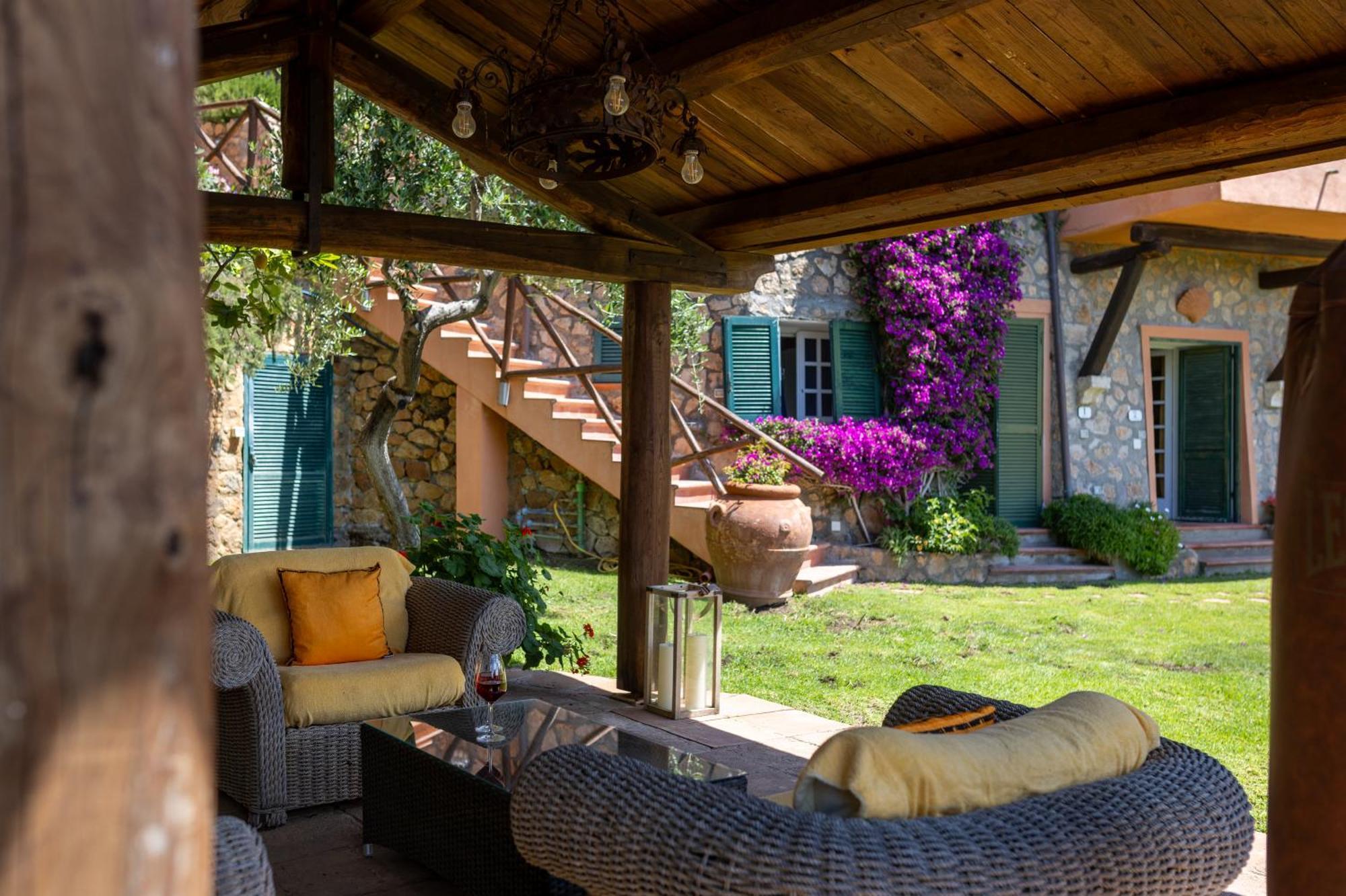 Villa A Cala Piccola Monte Argentario Exterior foto