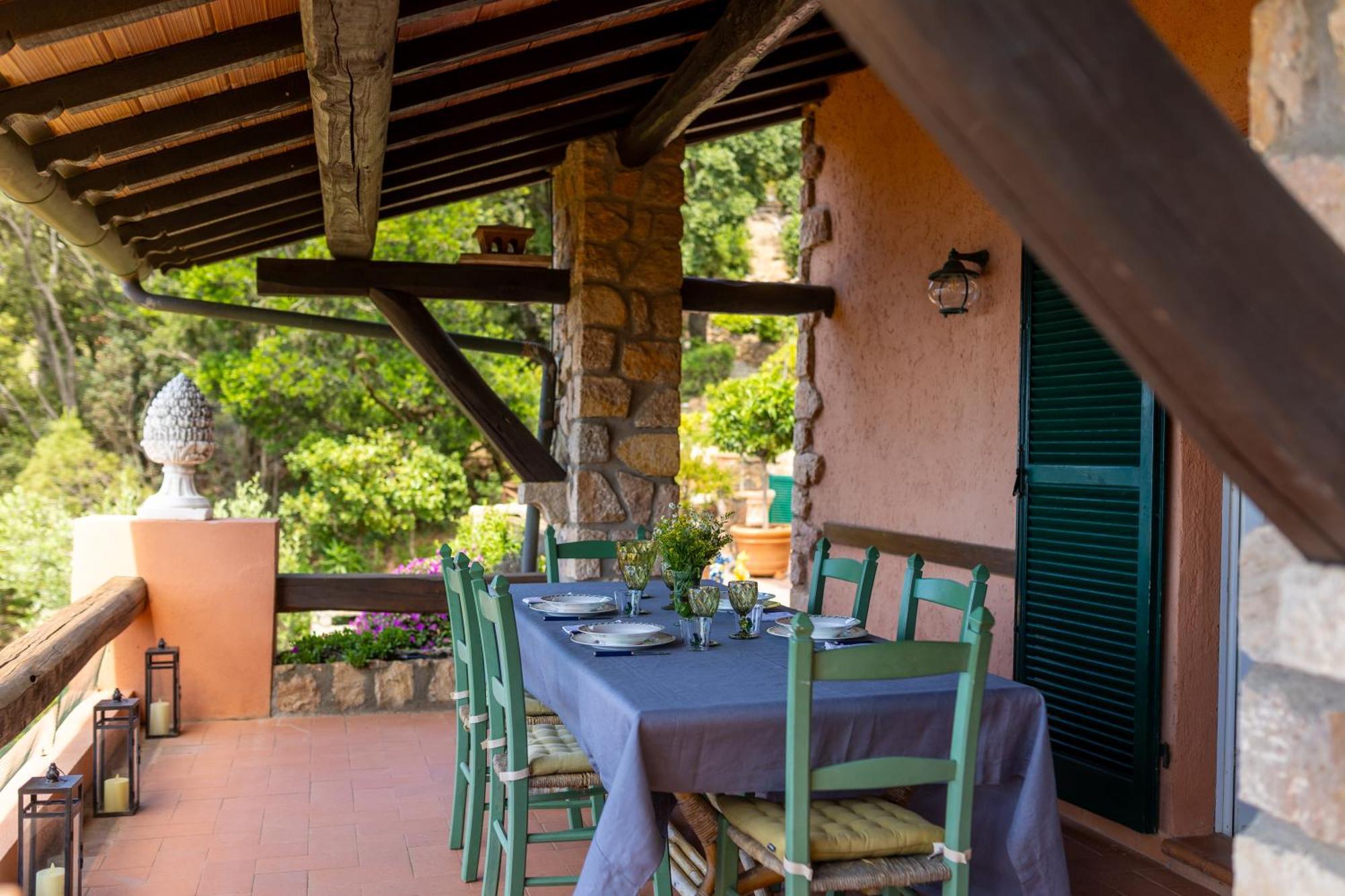 Villa A Cala Piccola Monte Argentario Exterior foto